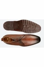 Barker Melksham in Cherry Grain Mark Fit