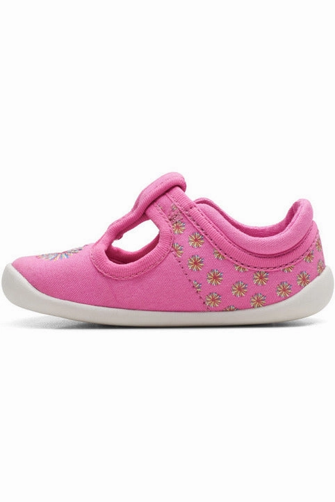 Clarks Roamer Sun Toddler hot pink Mature Chic