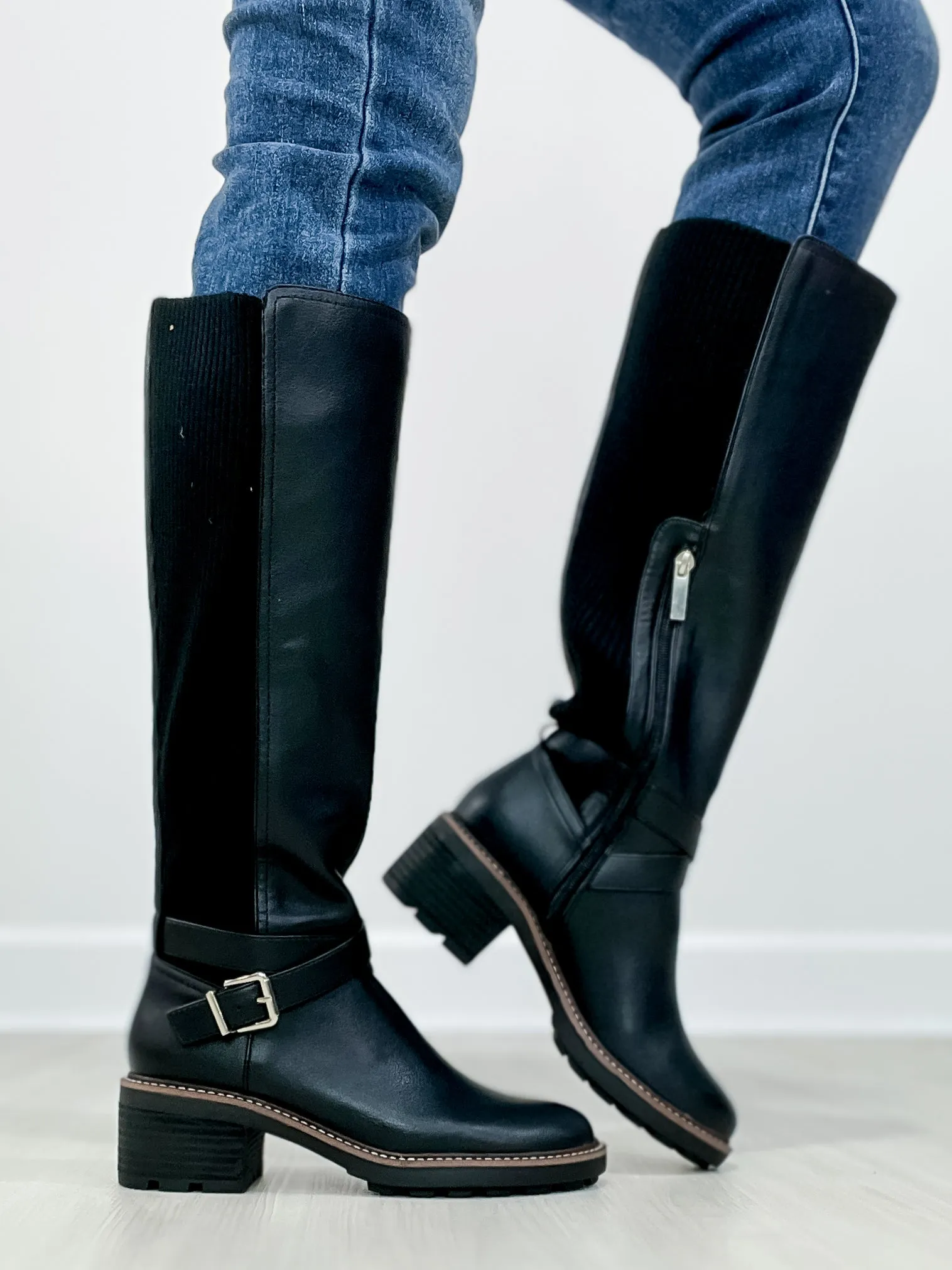 Adidas Race Walking Shoes Corkys High There Tall Boots In Black