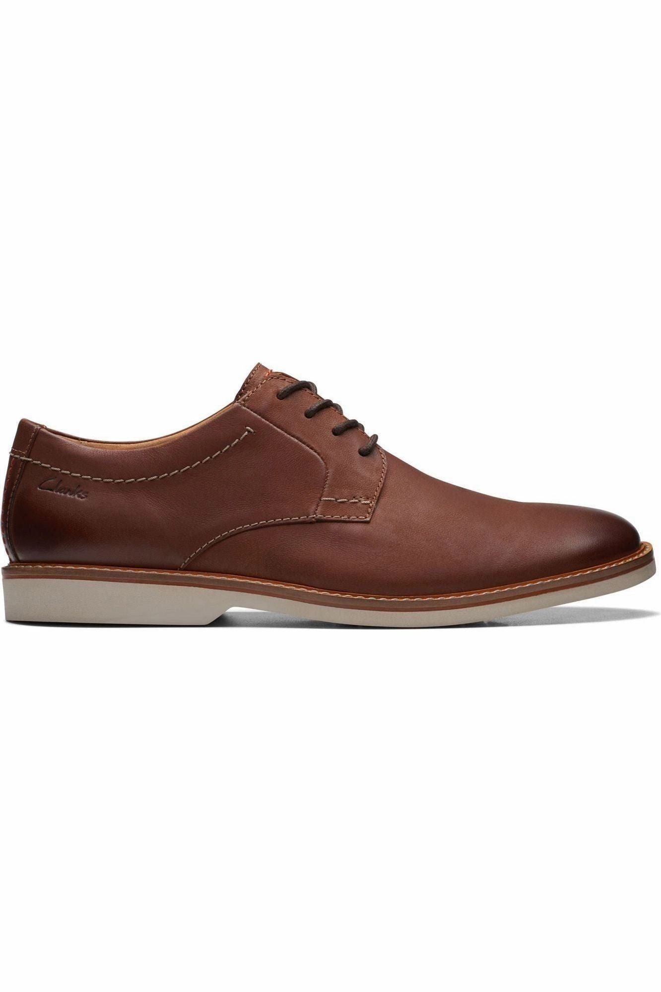 Elite Mode Clarks Atticus LTLace in Dark tan Leather