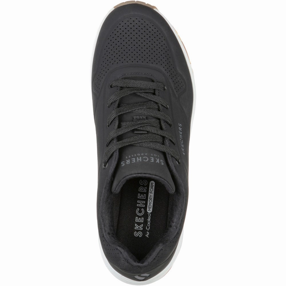 Comfort Fitment Foot Movement Skechers Uno - Stand on Air Trainer