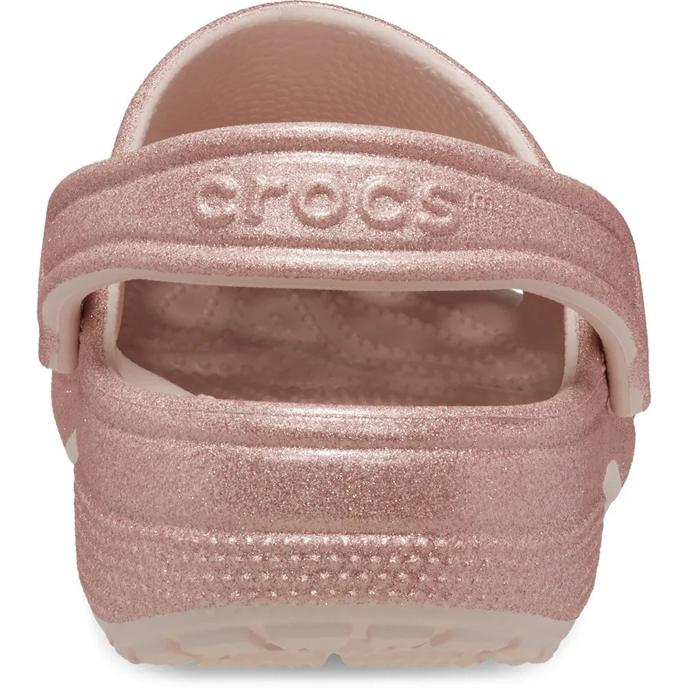 Crocs Unisex Classic Glitter Clog Effortless Walk