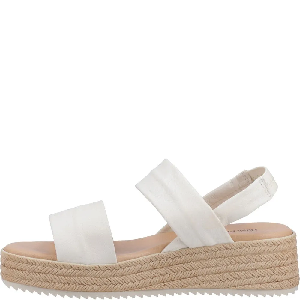 Hush Puppies Rachel Platform Sandal Sponge Padding Stylish Flats