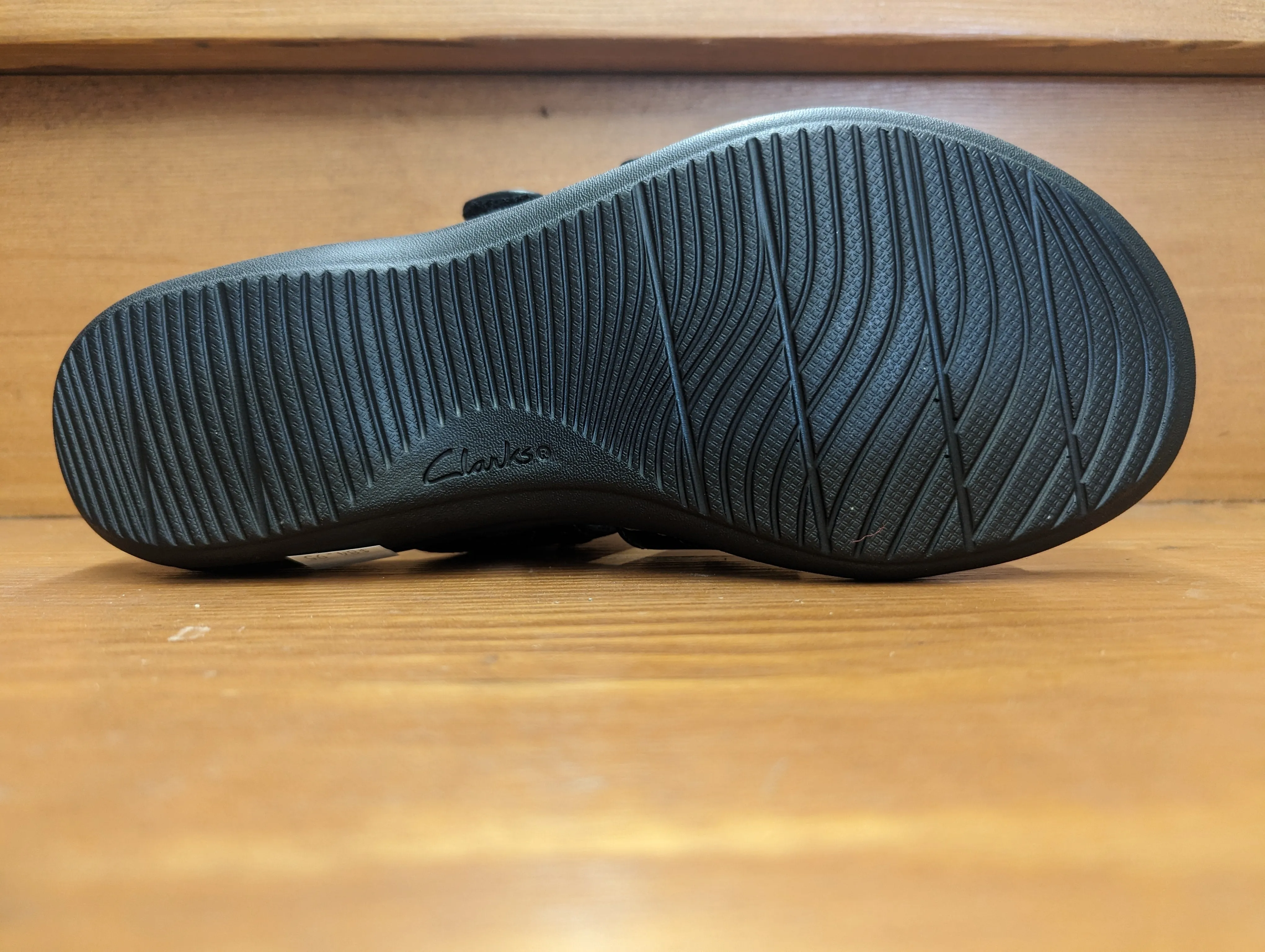 Clarks Lauriann Cove Black 26164834 Open Toe Casual Shoes