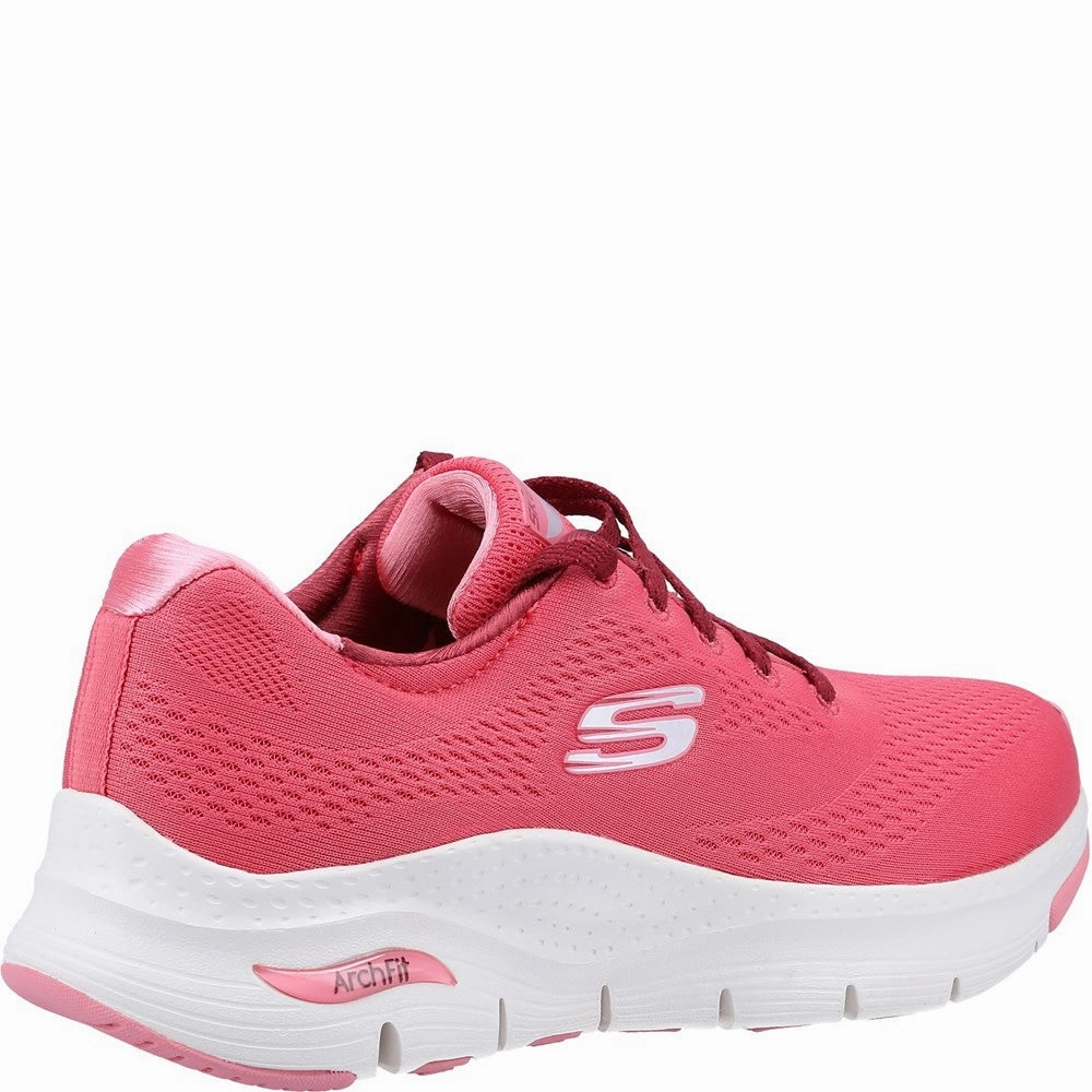 Skechers Arch Fit Sunny Outlook Sports Shoe Flexible Comfort Hike Meet
