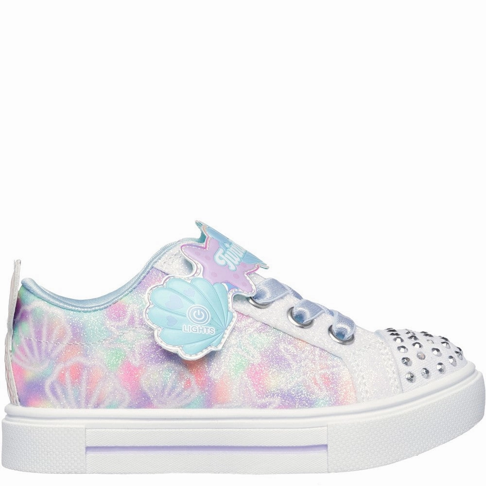 Skechers Twinkle Sparks Underwater Magic Trainer Relaxed Fit Shoes