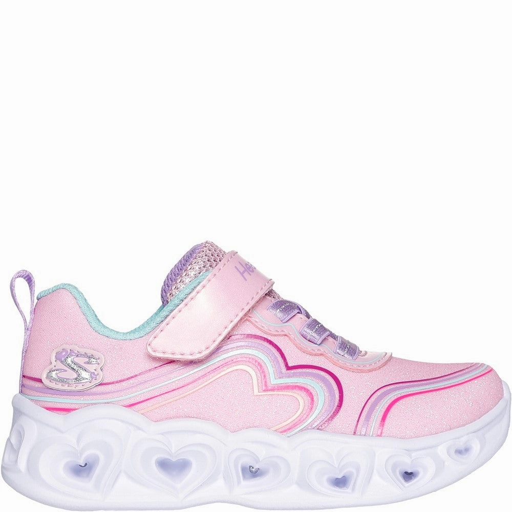 Skechers Heart Lights - Retro Hearts Shoes Park Stroll Comfort   padding