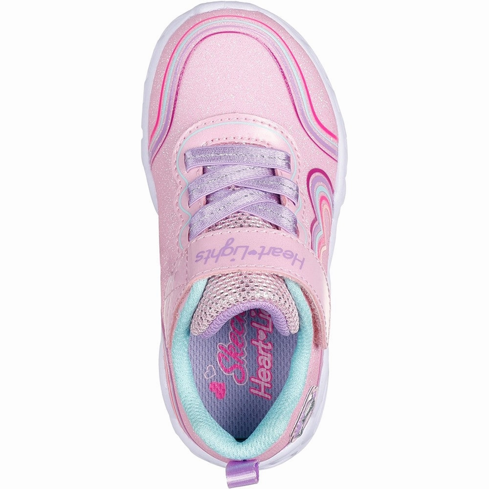 Multi Use Skechers Heart Lights - Retro Hearts Shoes
