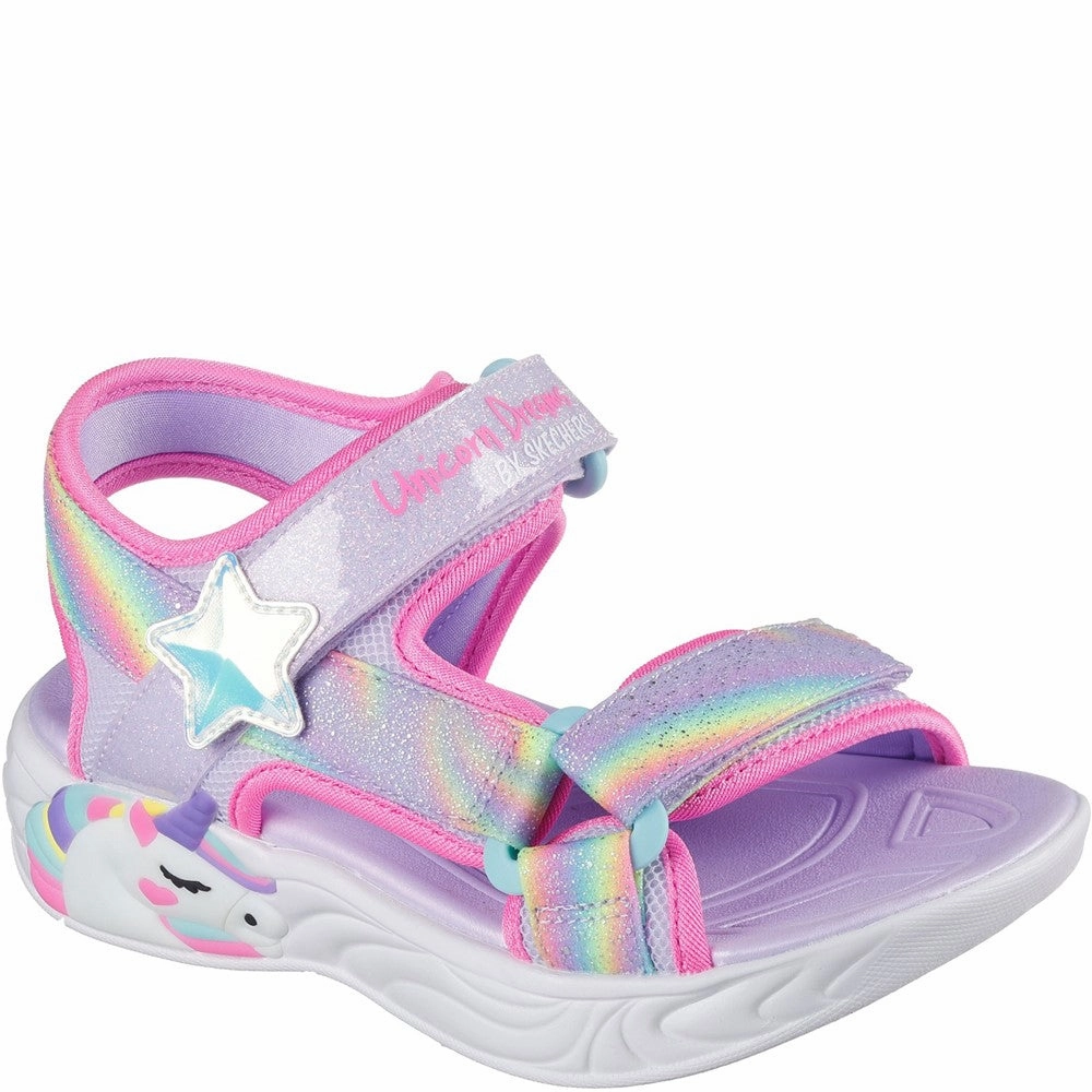 Creek Run Sun Day Skechers Unicorn Dreams Sandal