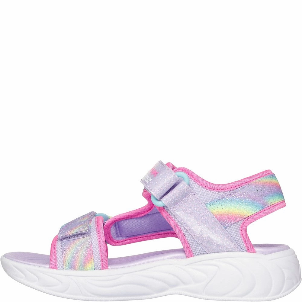 Skechers Unicorn Dreams Sandal Comfortable Heel Youth Style