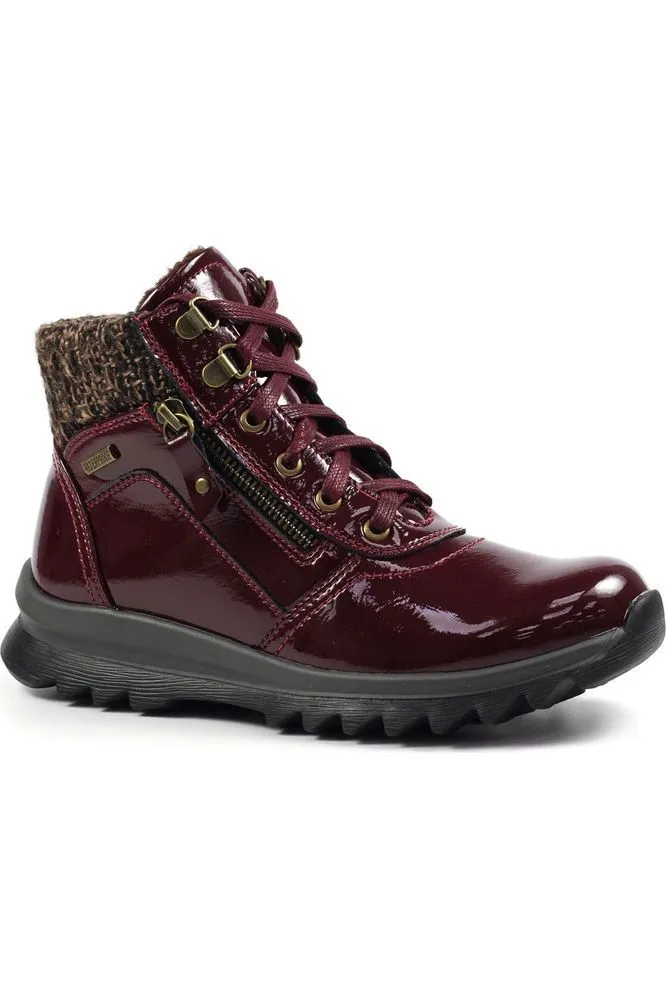 Multi Use Lunar Psyche Burgundy Waterproof Boot GLB135