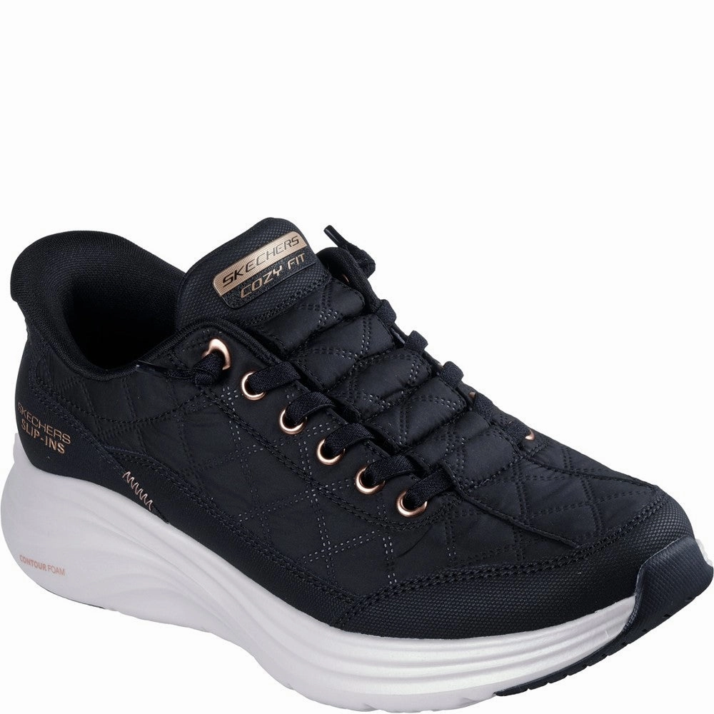 Waterproof Option Moisture   Wicking Skechers Contour Foam Golden Hour Trainers