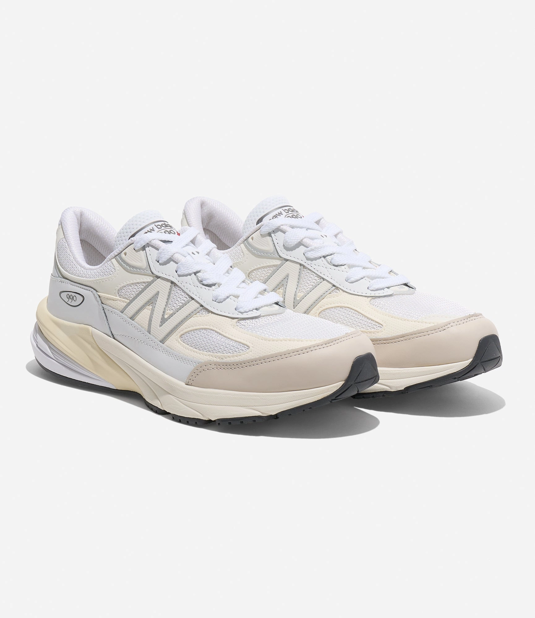 U990v6 - White / Sea Salt Canvas Material Comfort Cushion