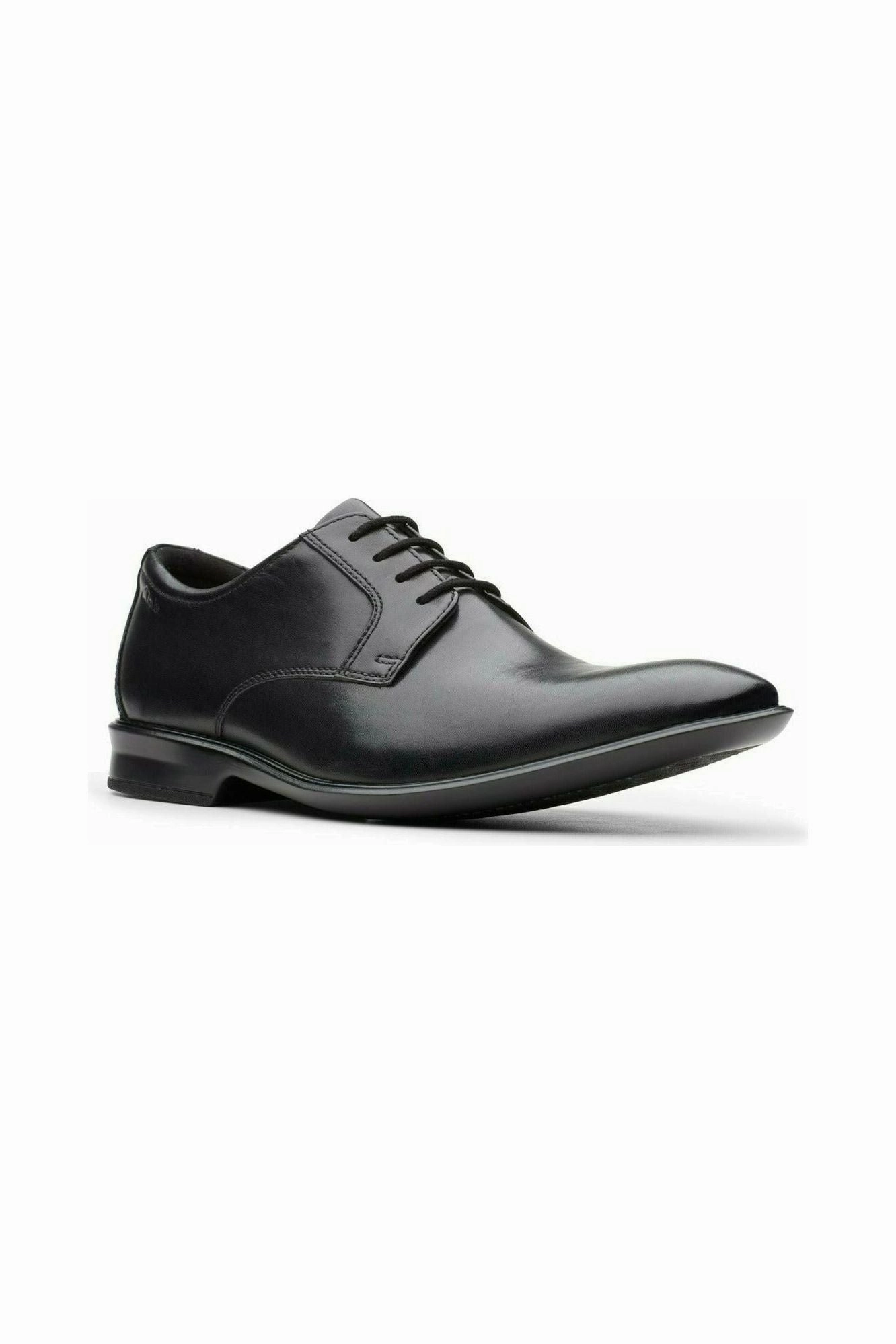 Clarks Bensley Lace Black leather Soft Interior
