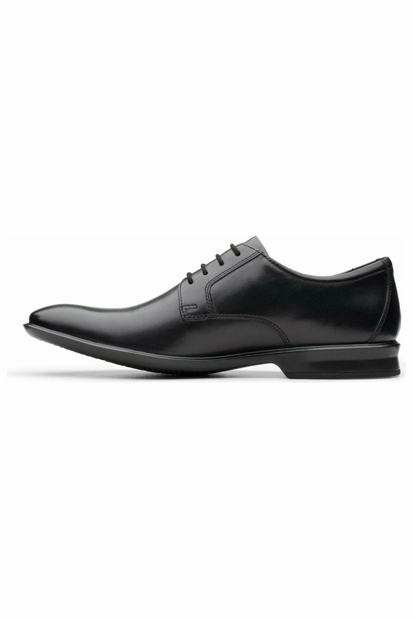 Wood Walk Clarks Bensley Lace Black leather