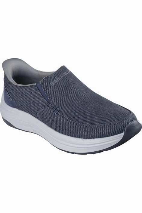 Skechers Mens 205356 DECKLAN GULLIVER in Navy Comfort arch