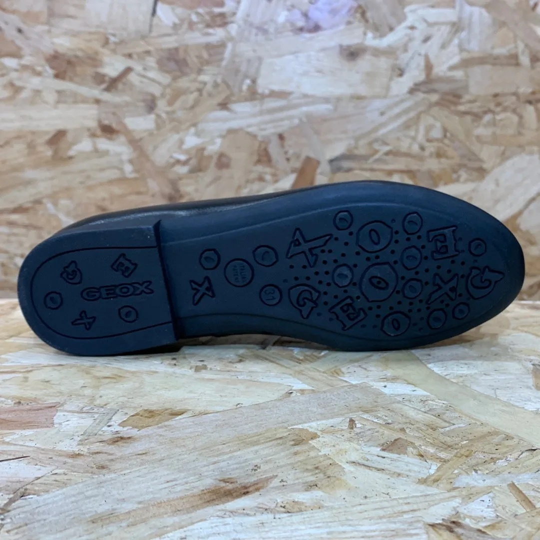 Asics Motion Control Running Shoes Geox Kids Plie Ballet Flat Leather School Shoe - Black