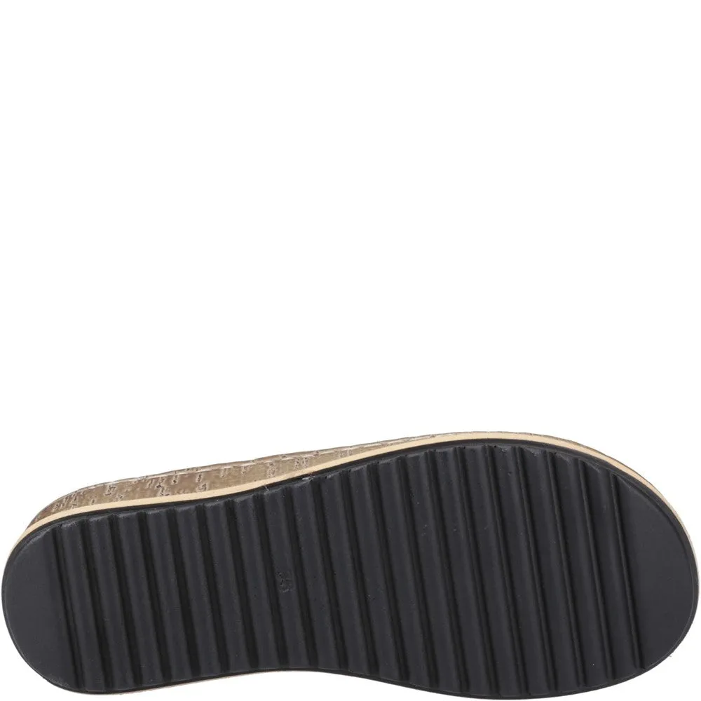 Hush Puppies Elissa Toepost Sandal Casual Style Footwear for Traveling