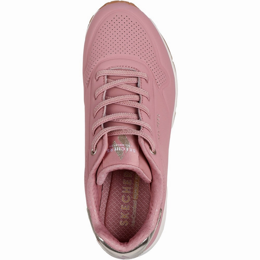 Break Ready Group Pace Skechers Uno - Shimmer Away Trainer