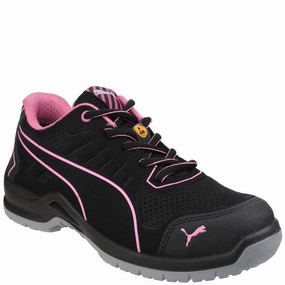 Comfort Lock thick - sole shoes Puma Safety Fuse Tech Lightweight Ladies Safety Trainer