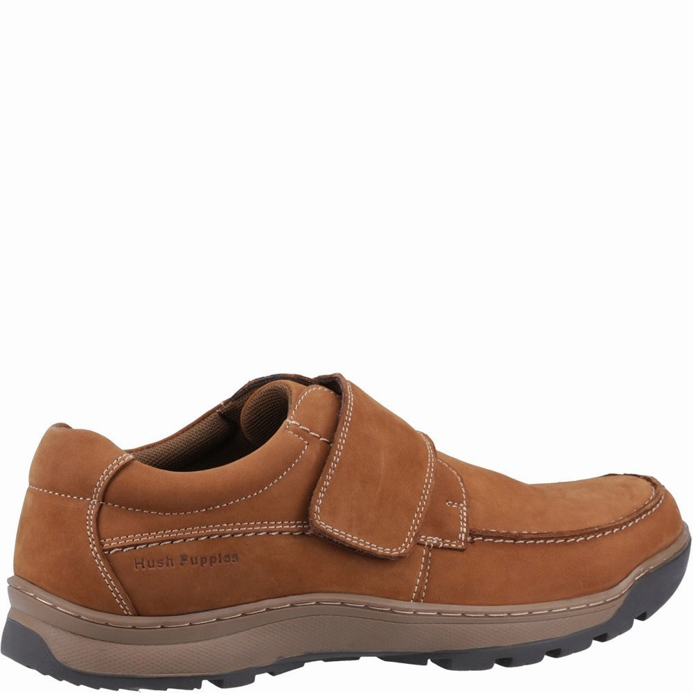 Custom Line Style Sharp Hush Puppies Casper Touch Fastening Shoes