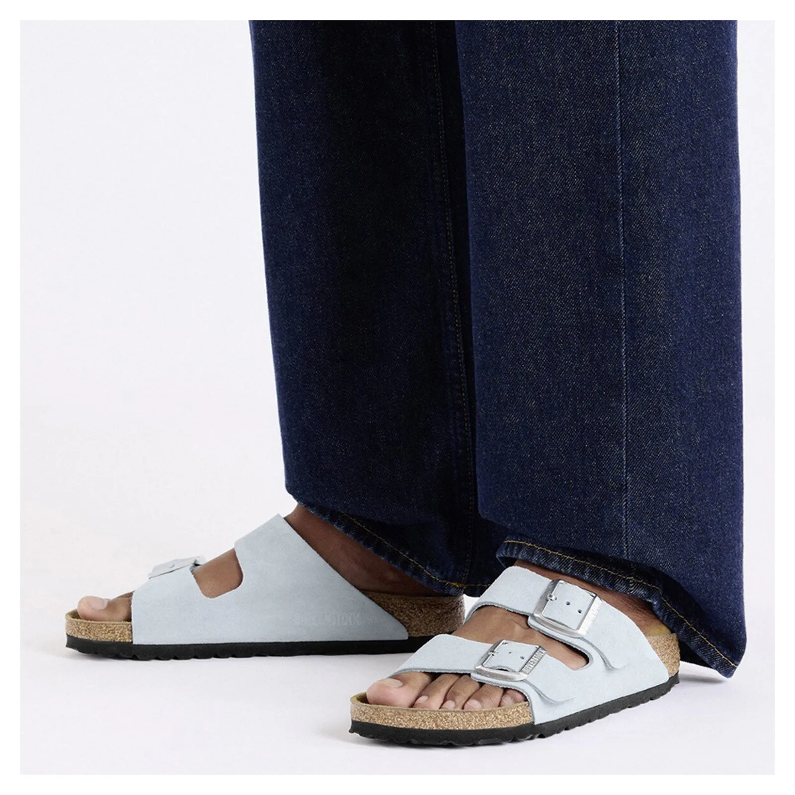 Stay Breezy Women's Birkenstock, Arizona Slide Sandal - Narrow Fit