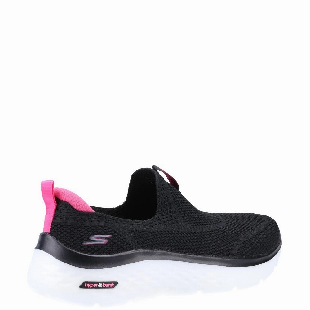 Skechers GOwalk Hyper Burst Solar Winds Shoe Road Trip Canvas Upper