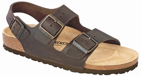 Birkenstock Milano Habana leather 34871 Durable Strap