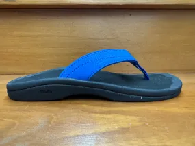 Olukai Ohana flip flop Blossom/Lava Rock 20110-XBLR Wrap Tie