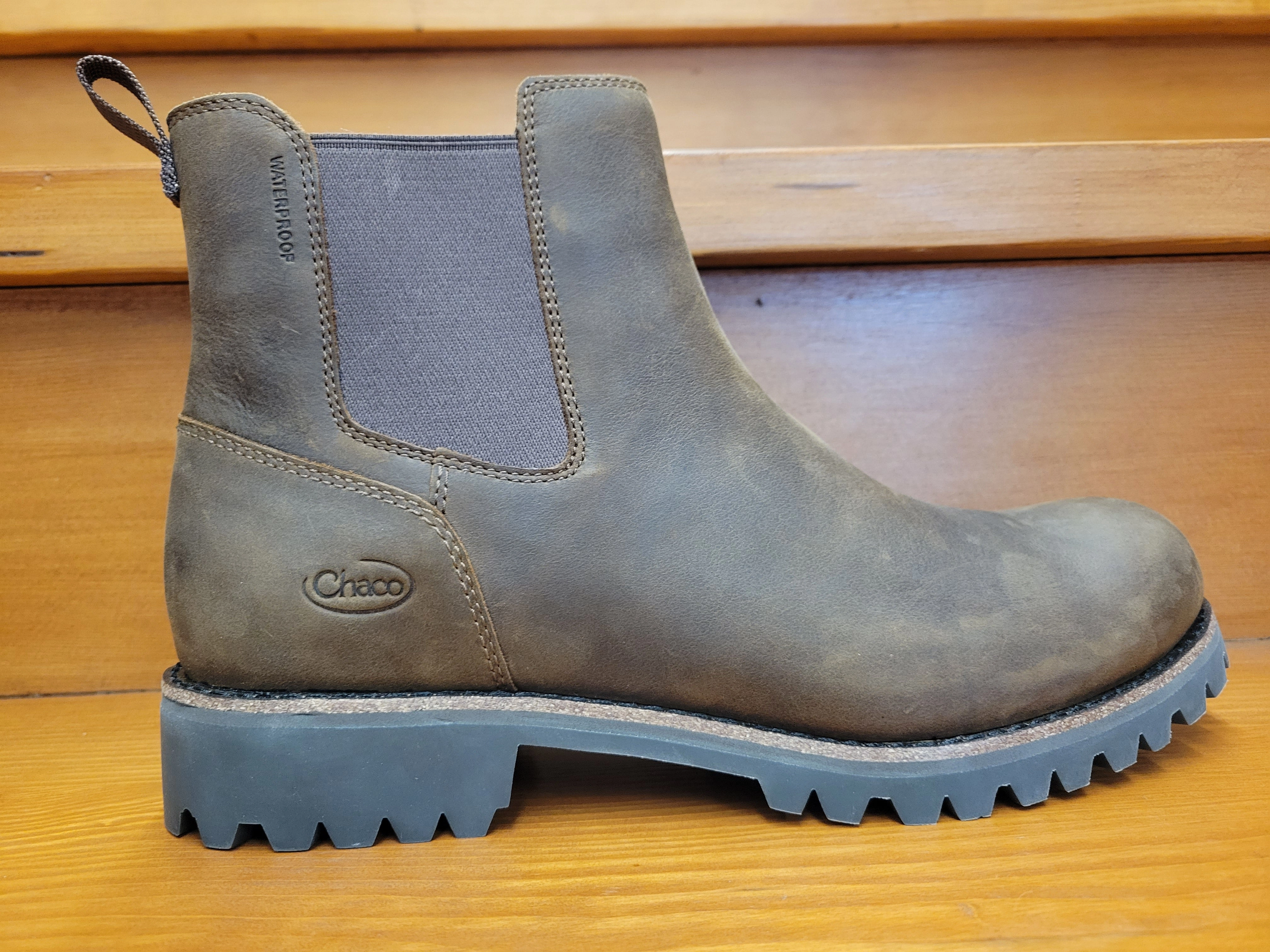 Chaco Fields Chelsea WP Chestnut Brown JCH107463 Ankle Style Active Mode