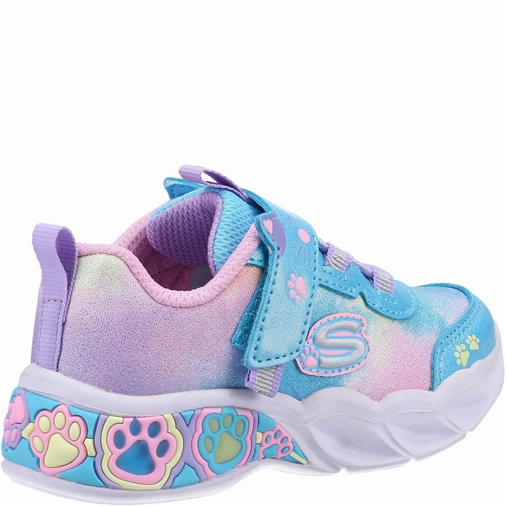 EcoFriendly Holiday Style Skechers Lil BOBS Pretty Paws Shoe
