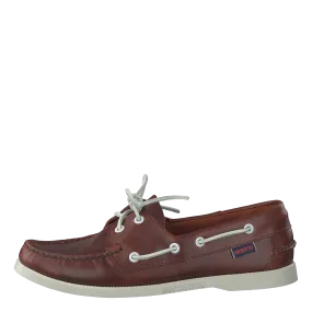 Docksides Brown Oiled Waxy Lea Agathea Chunky Loafers