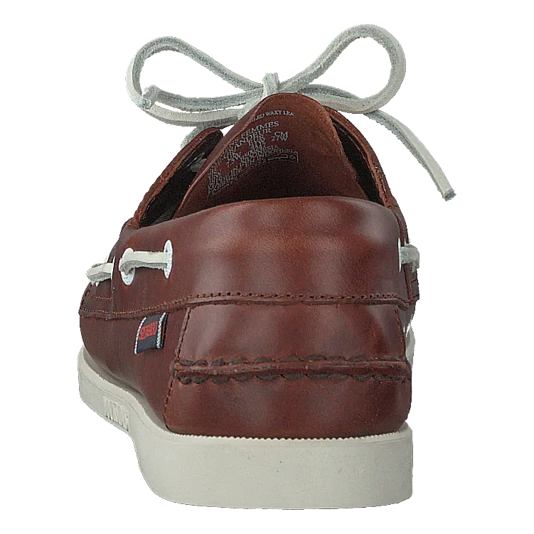 Lifestride Loafers Docksides Brown Oiled Waxy Lea