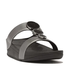 Women's FitFlop, Halo Bead-Circle Slide Sandal Perfect for Outdoors