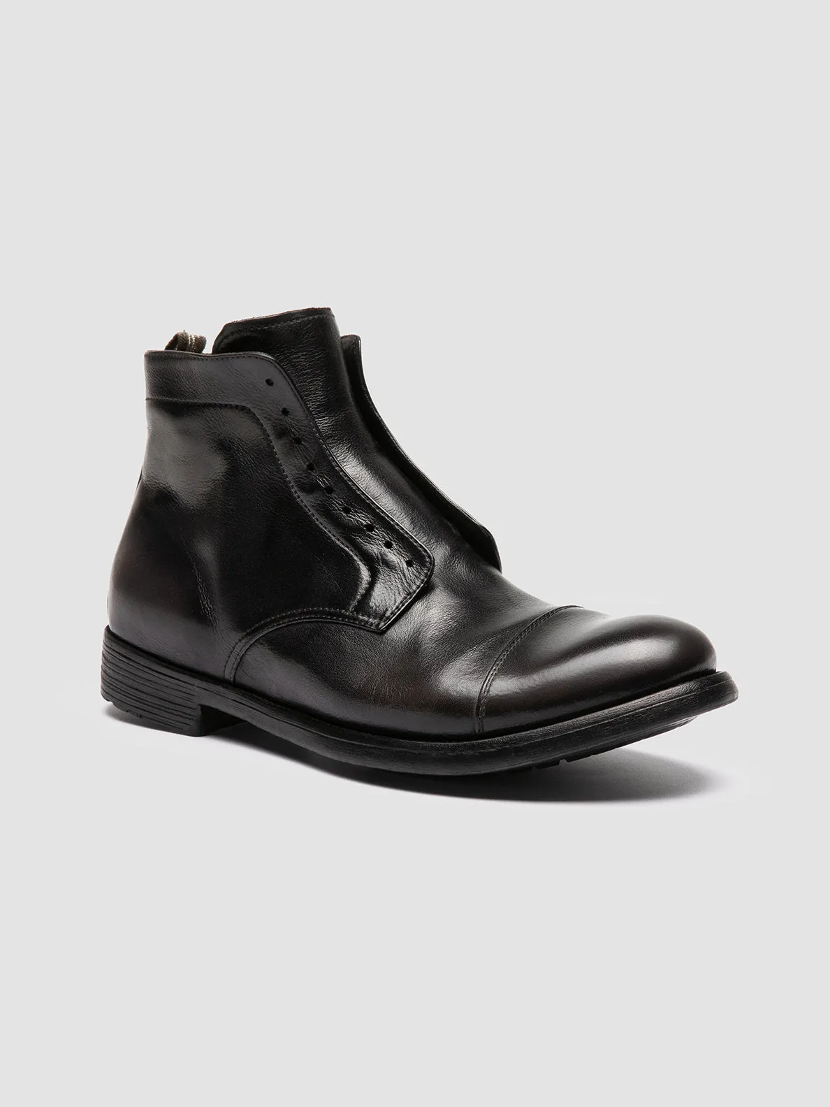 Altama Boots HIVE 005 - Black Leather Zipped Boots