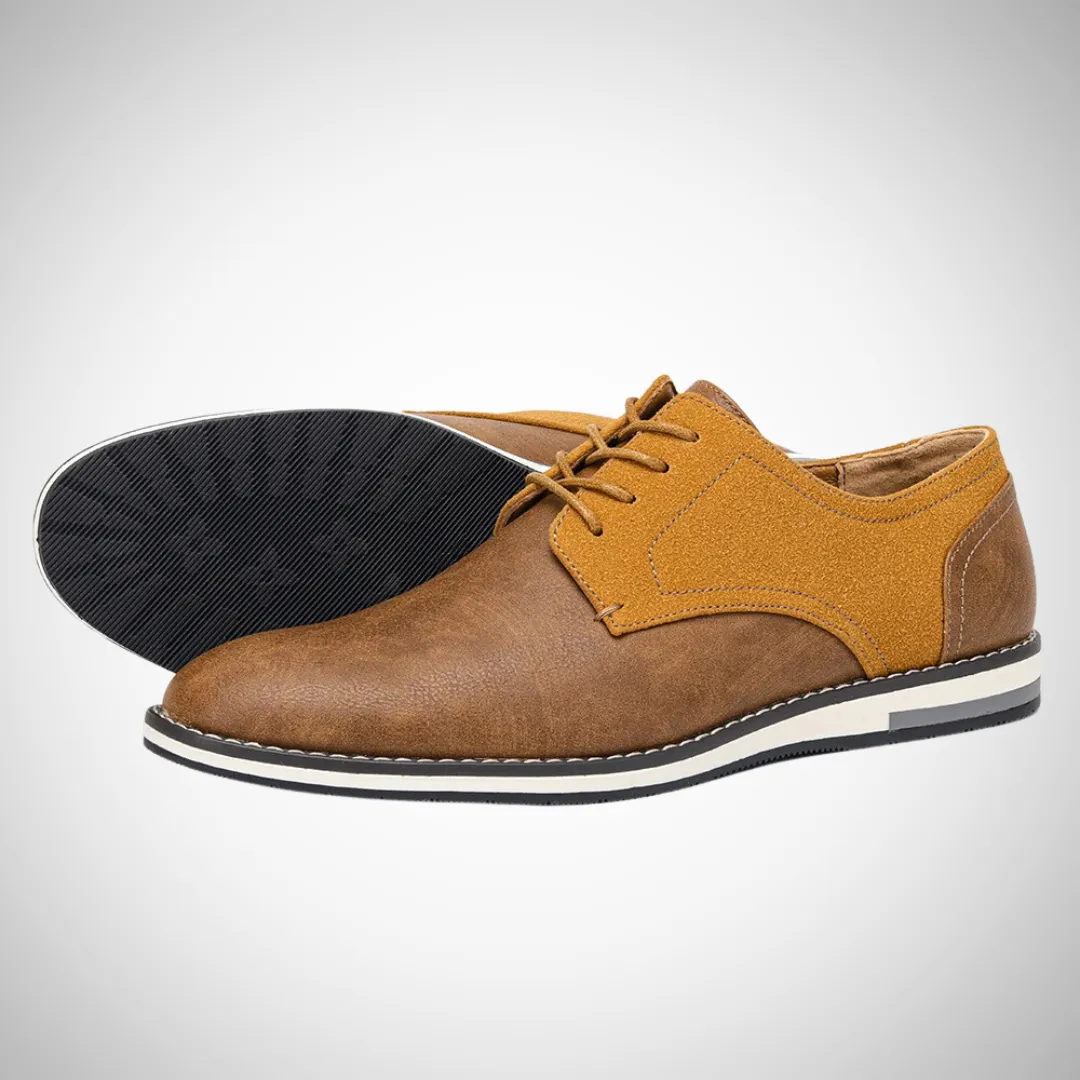 Oswald Vegan Leather Lace-Up Shoe Best Boots For Walking All Day