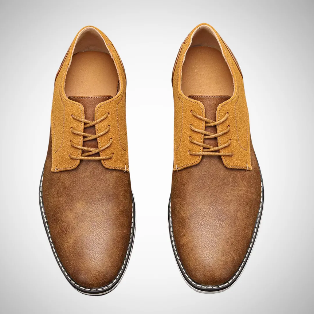 Solovair Monkey Boots Oswald Vegan Leather Lace-Up Shoe