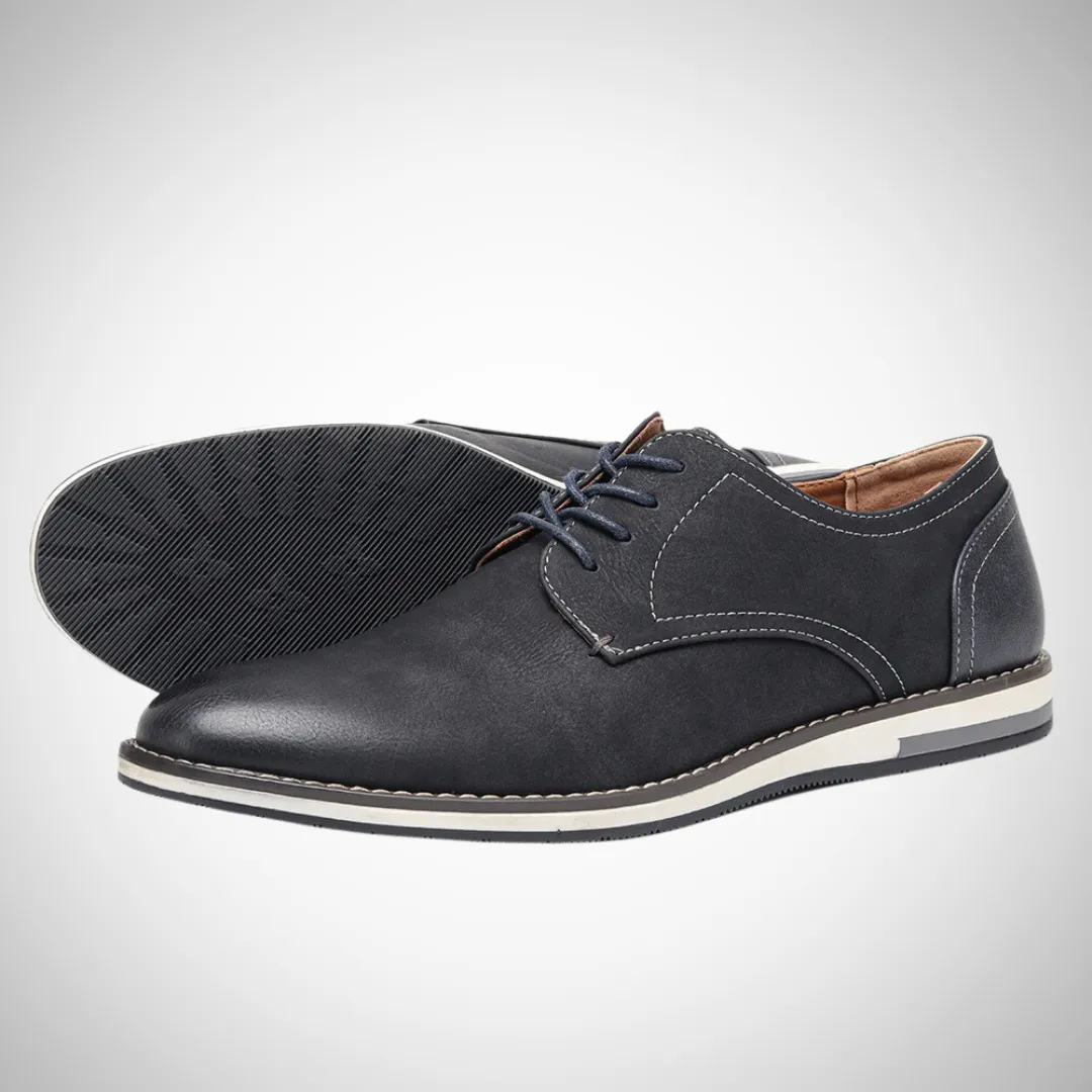 Oswald Vegan Leather Lace-Up Shoe Boots For Men