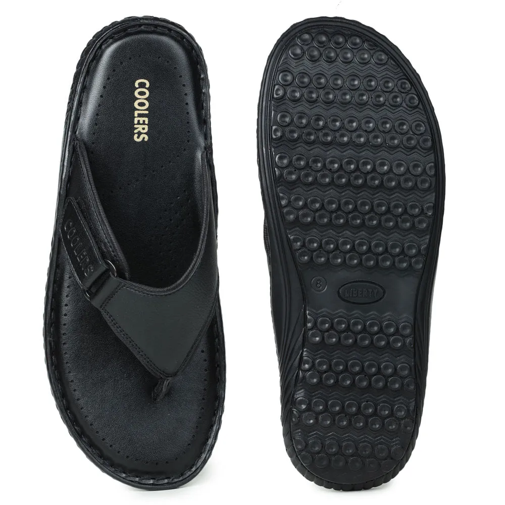 Coolers Casual (Black) Slipper For Men BRL-5 By Liberty Eva Slide