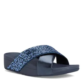 Women's FitFlop, Lulu Crystal Mix Slide Sandal Hiking