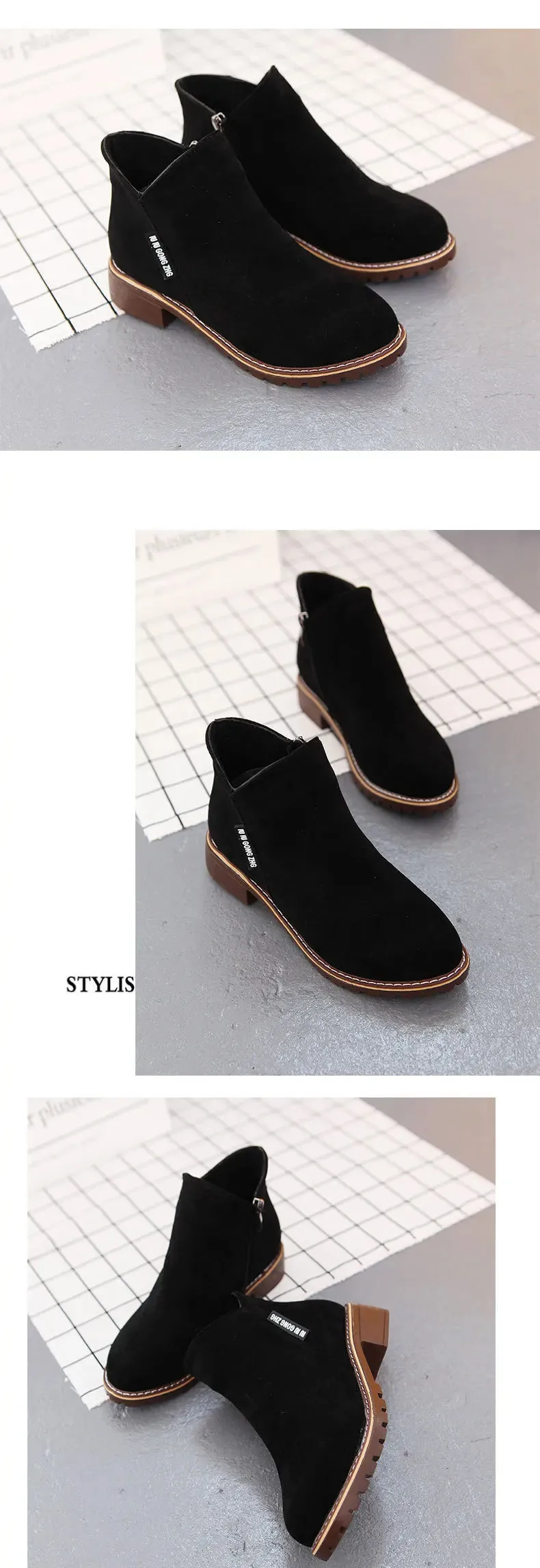 Ankle Boots Comfortable Plus Size Snow Boots for Women Female Platform Boots Botas De Mujer Frozen Snow Boot