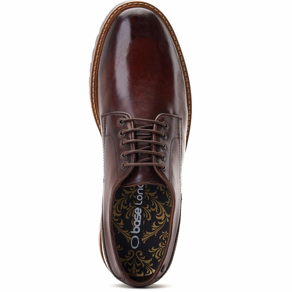 Base London Halsey Washed Derby Lightweight Design Marriage Fit