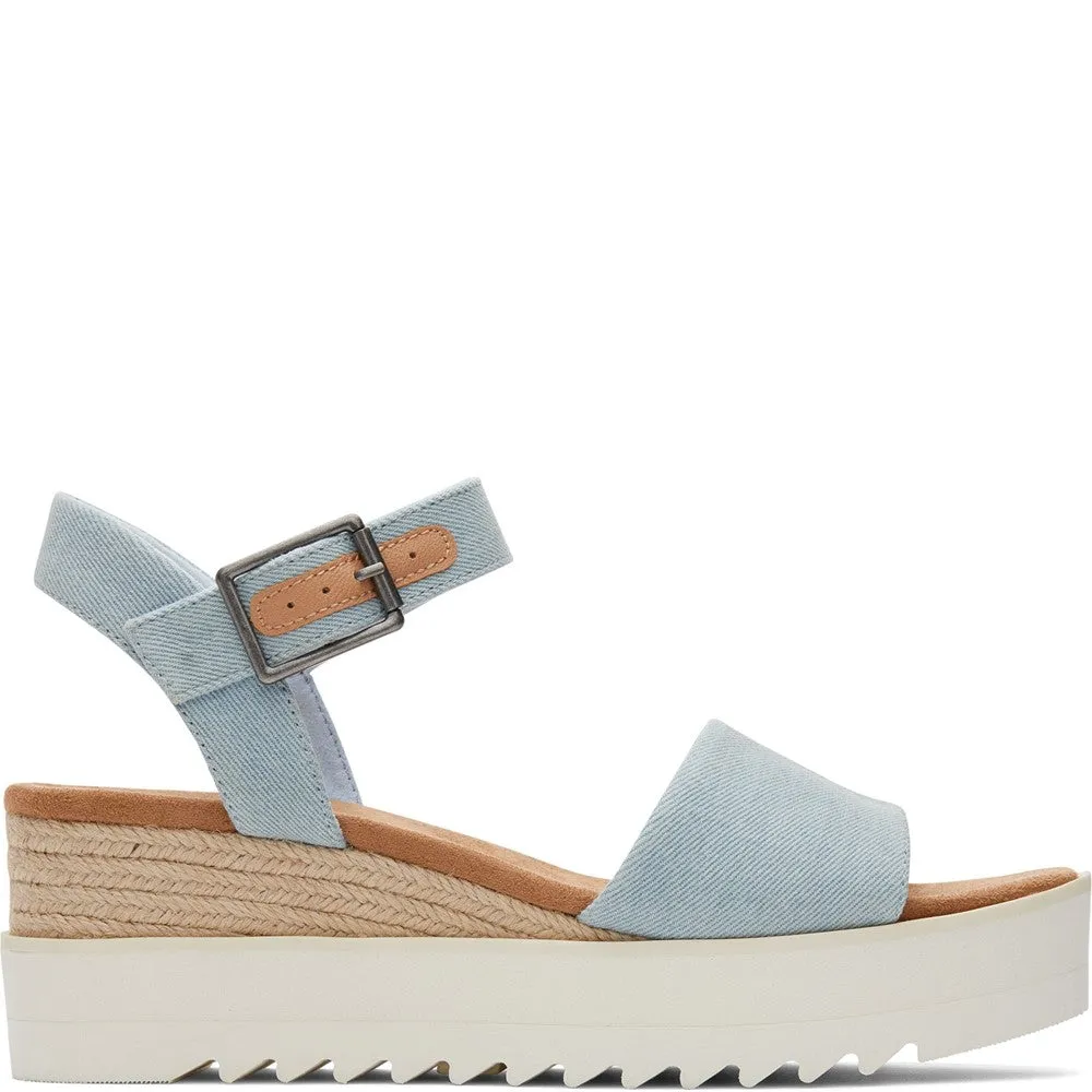 TOMS Diana Wedge Soft Flexible Layers