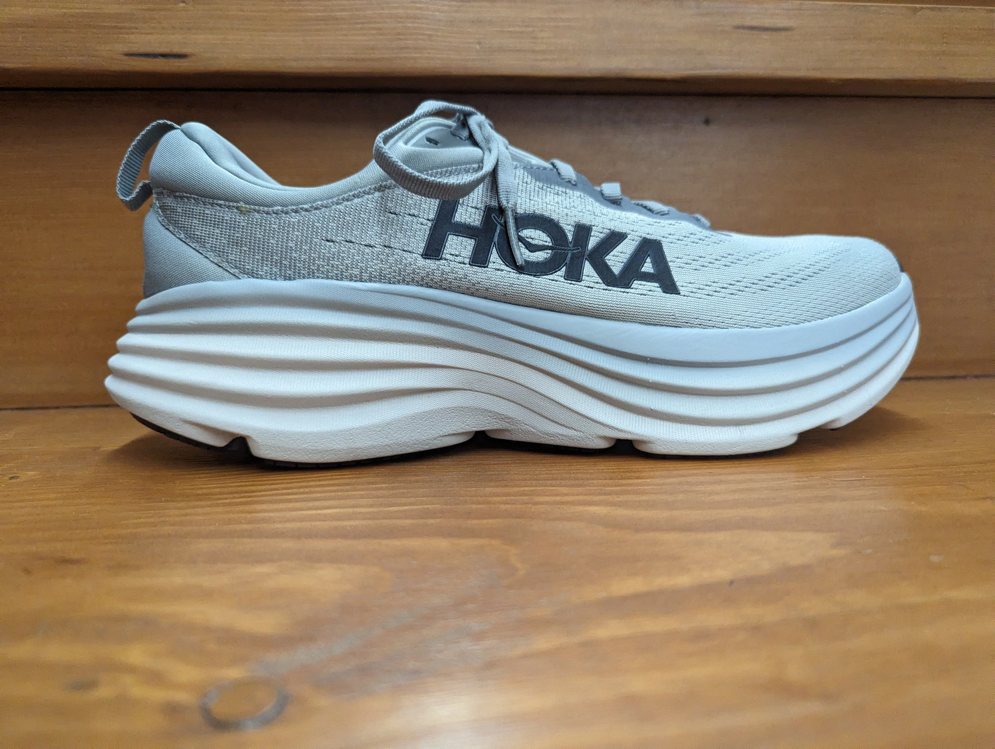 Dirt Walk Gel cushion Hoka Bondi 8 Sharkskin/Harbor Mist 1123202 SHMS & 1127953 SHMS & 1127955 SHMS