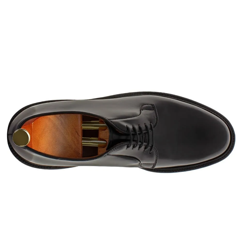 7 CM / 2.76 Inches CMR CHAMARIPA Stand Tall in Style with Height Increasing Plain Toe Blucher Shoes - Black Shell Cordovan Men's Taller Shoes Asics Tokyo Marathon 2020 Shoes