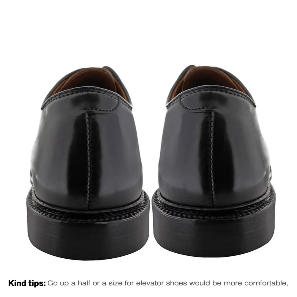 Asics Gt 1000 11 Running Shoes 7 CM / 2.76 Inches CMR CHAMARIPA Stand Tall in Style with Height Increasing Plain Toe Blucher Shoes - Black Shell Cordovan Men's Taller Shoes