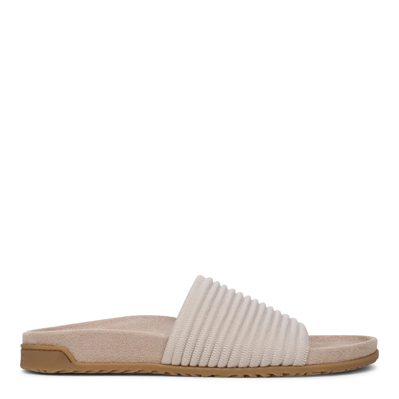 Sporty Footwear for Vacation Breathable Material Women's Vionic, Evie Slide Sandal