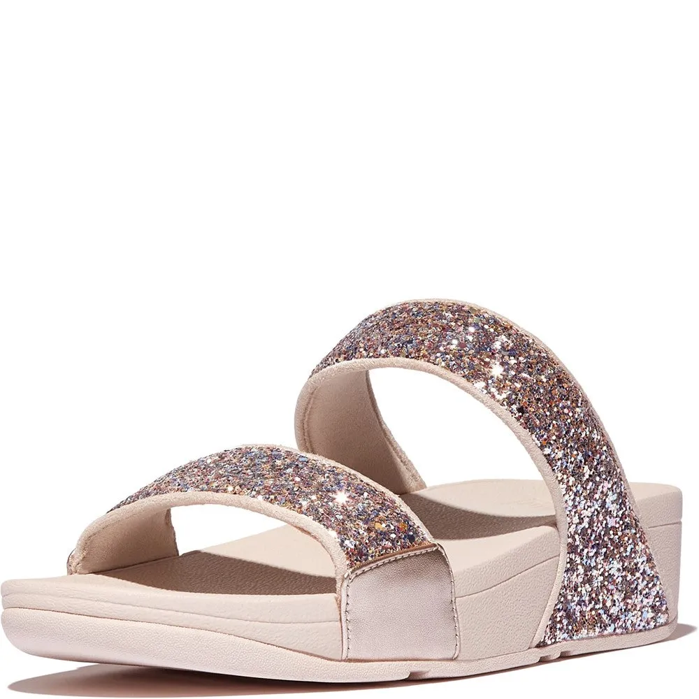 Light Footwear Sunny Day Fitflop Lulu 2 Bar Glitter Sandal