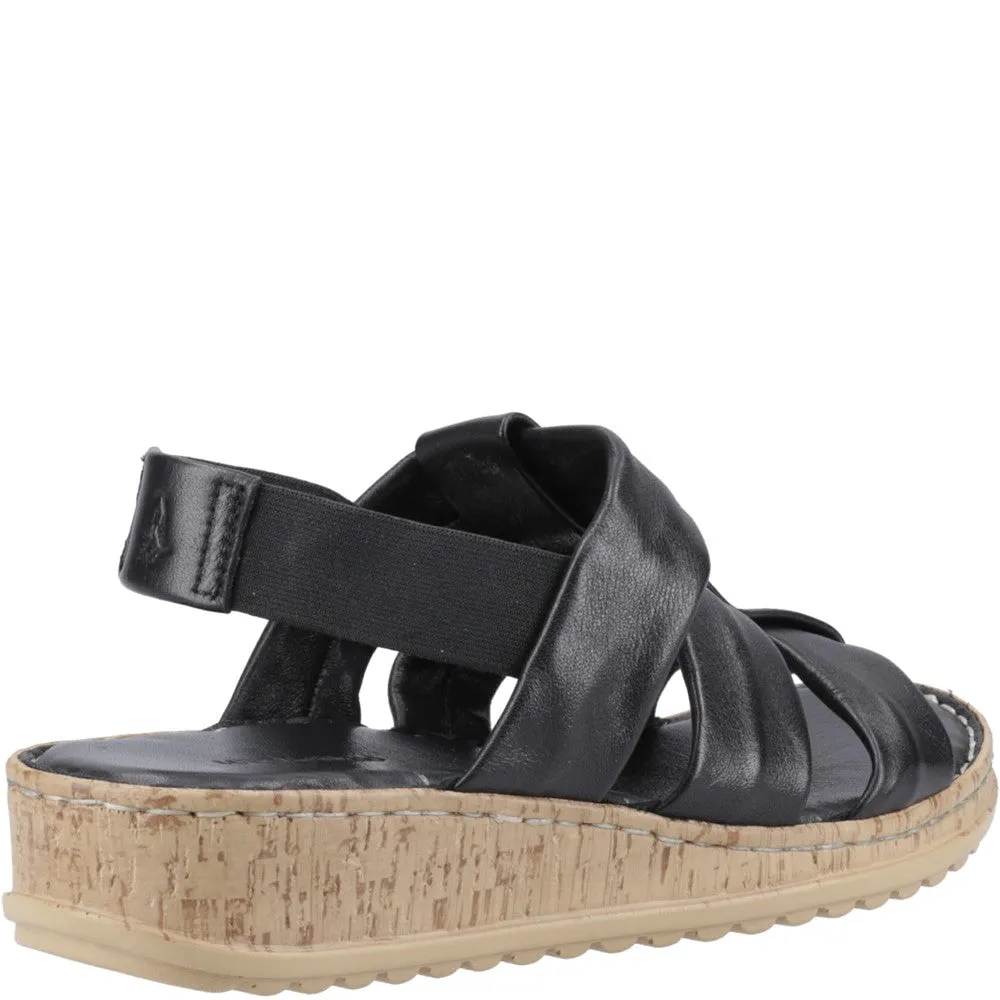 Hush Puppies Eden Wide Fit Sandal Comfortable And Practical Canvas Material