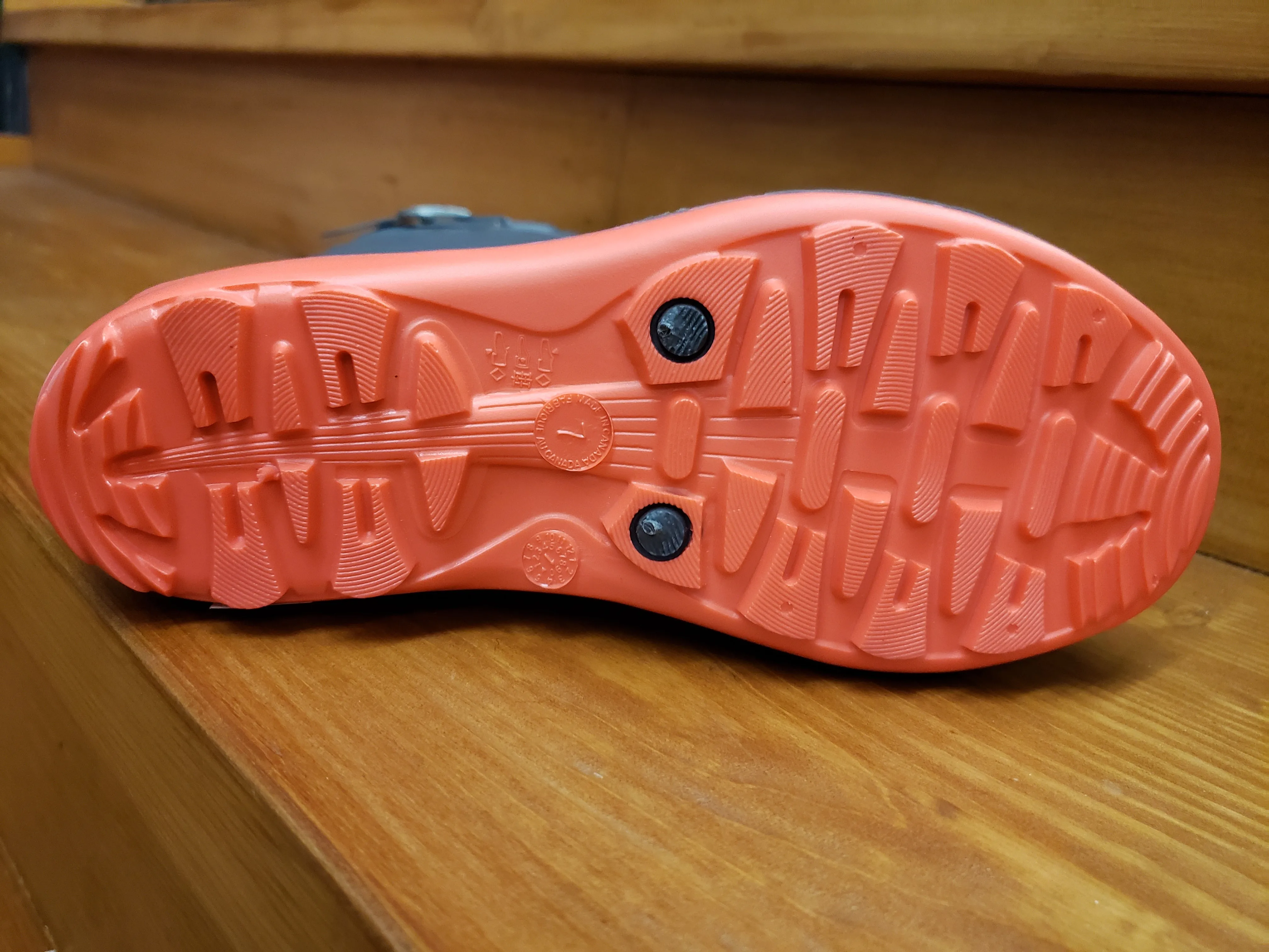 Kamik Olivia Charcoal/coral EK2102 Protective Upper